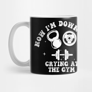 Now I'm Down Bad, Crying At The Gym Mug